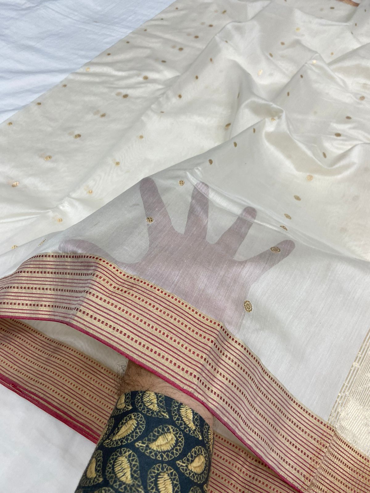 Chanderi silk macried saree