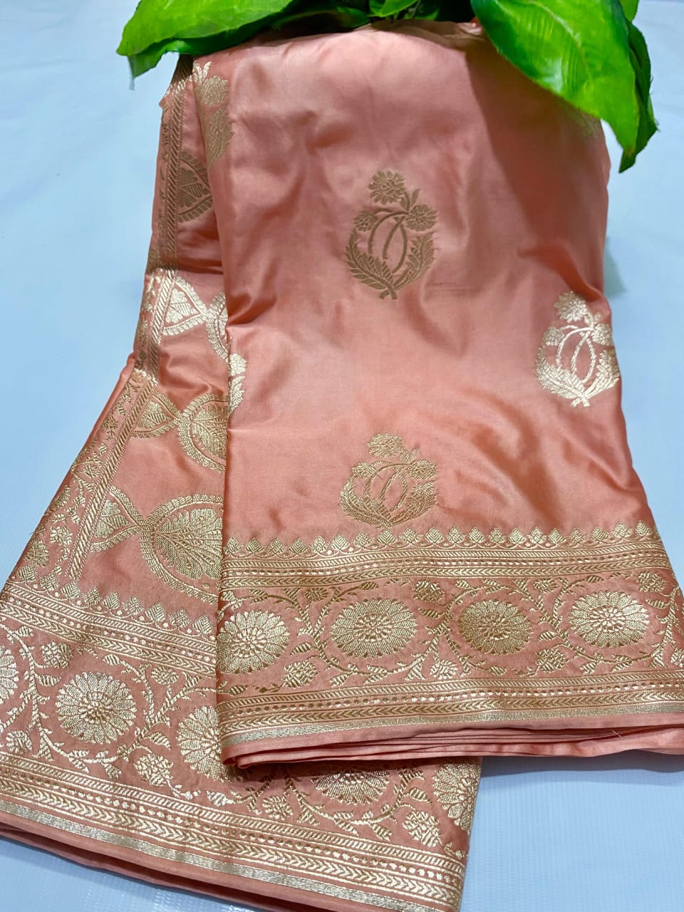 EXCELLENT BANARSI SATIN MASHRU KATAN SILK SAREES
VERY SMOOTH AND SOFT FABRIC