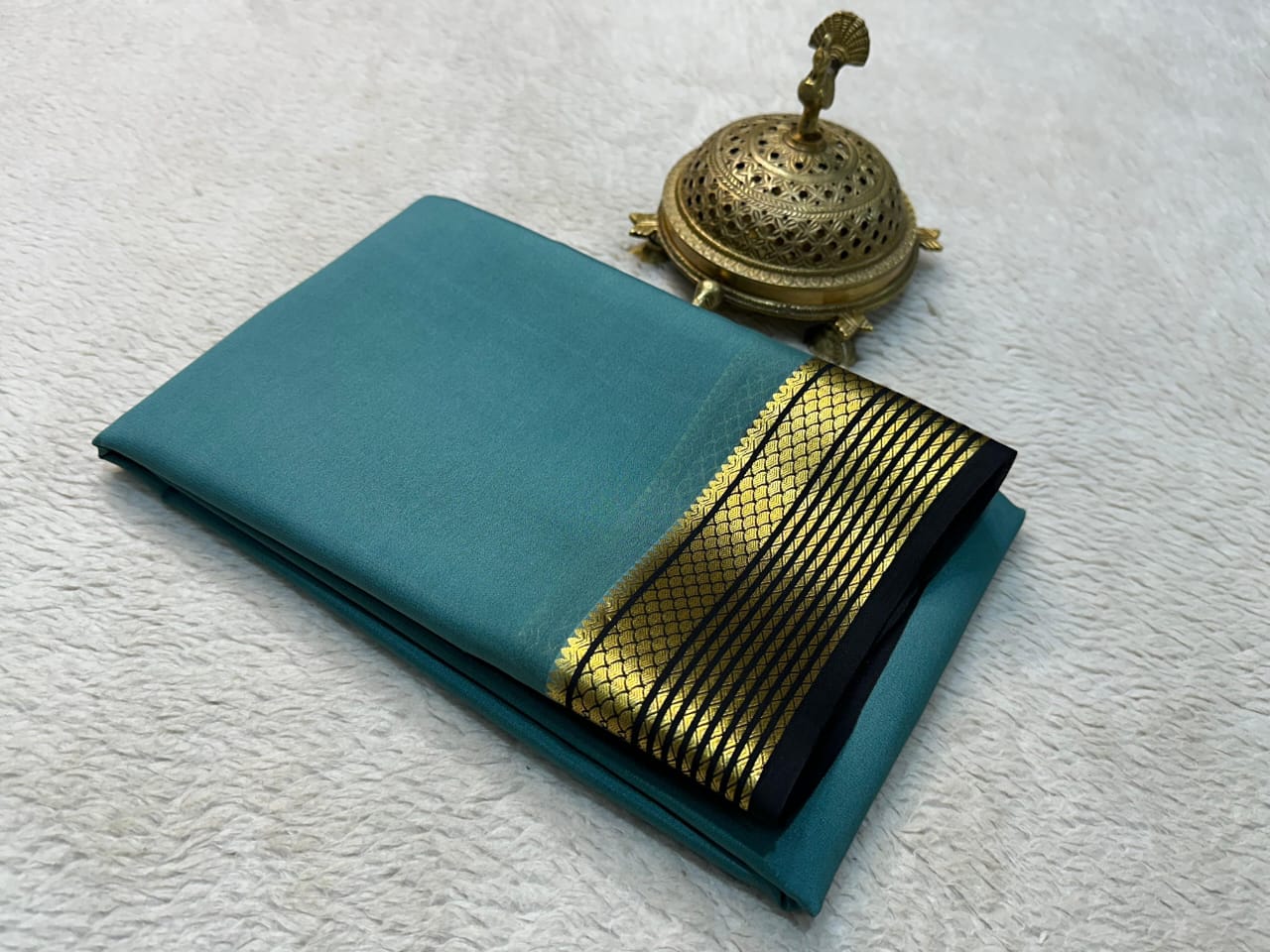 Pure Mysore Silk Sarees 70 gsm Thickness