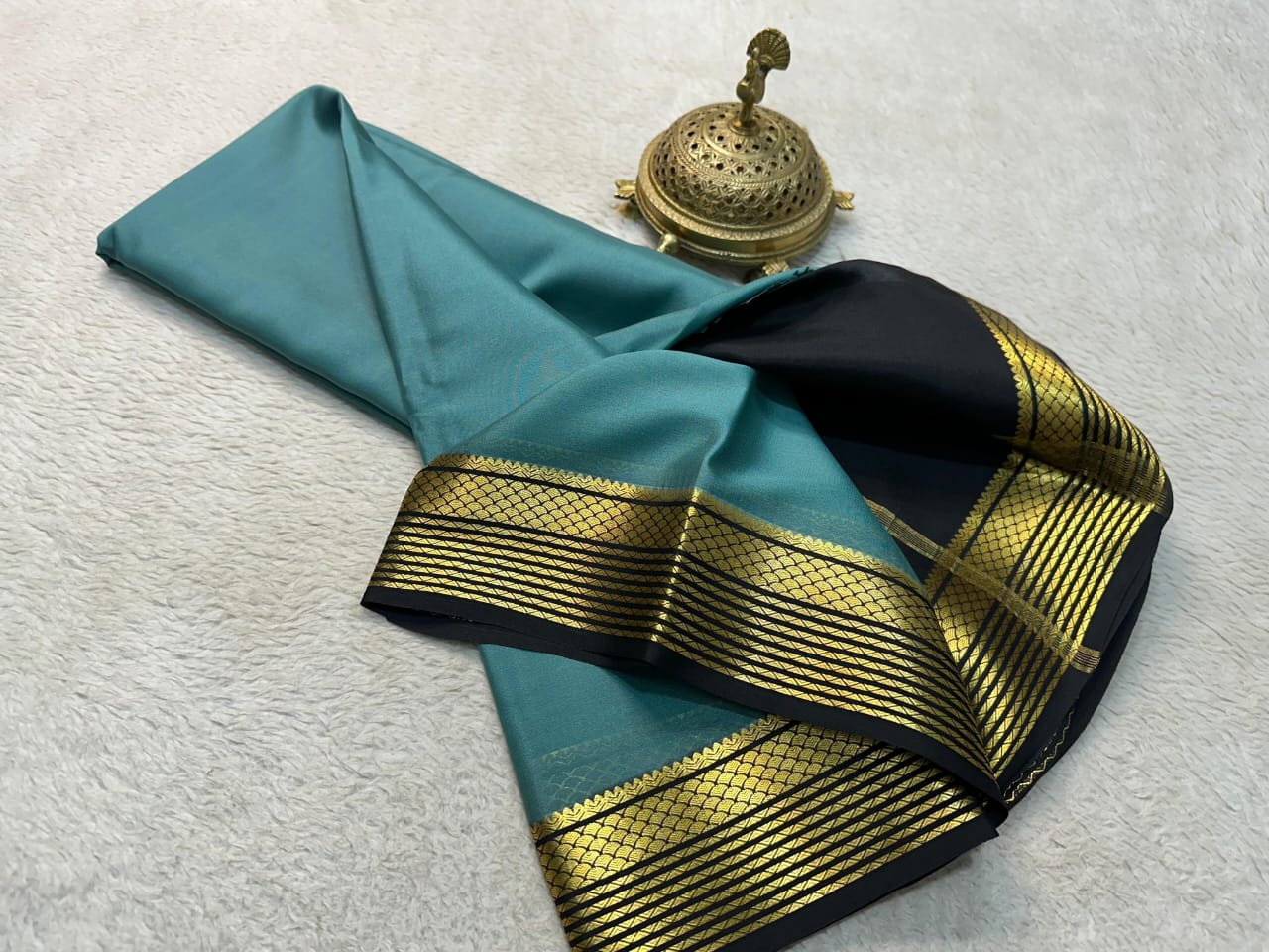 Pure Mysore Silk Sarees 70 gsm Thickness
