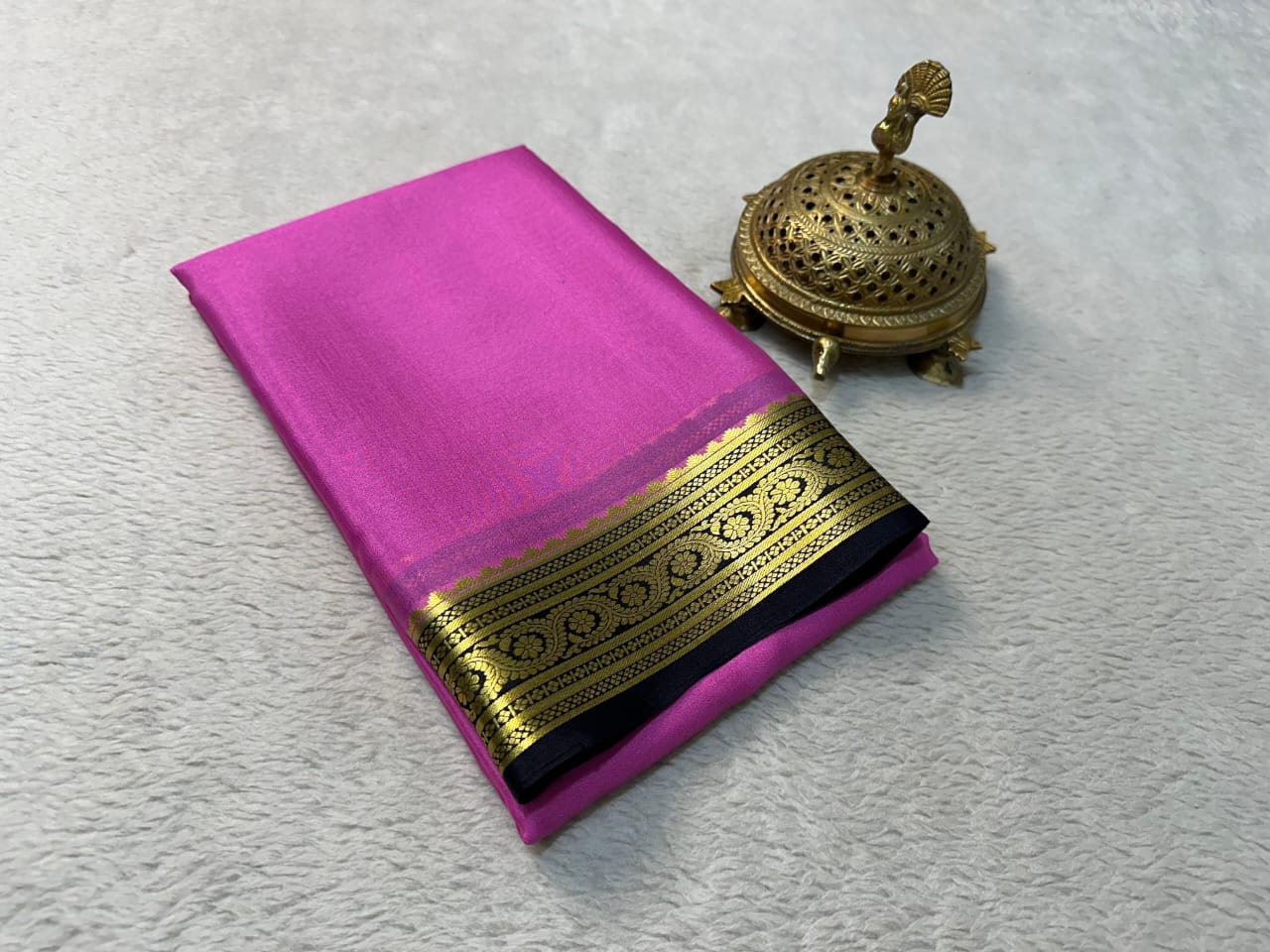 Pure Mysore Silk Sarees 70 gsm Thickness