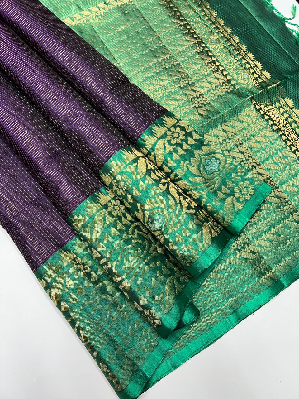 Pure Handloom Soft Silk Saree | Silk Certified