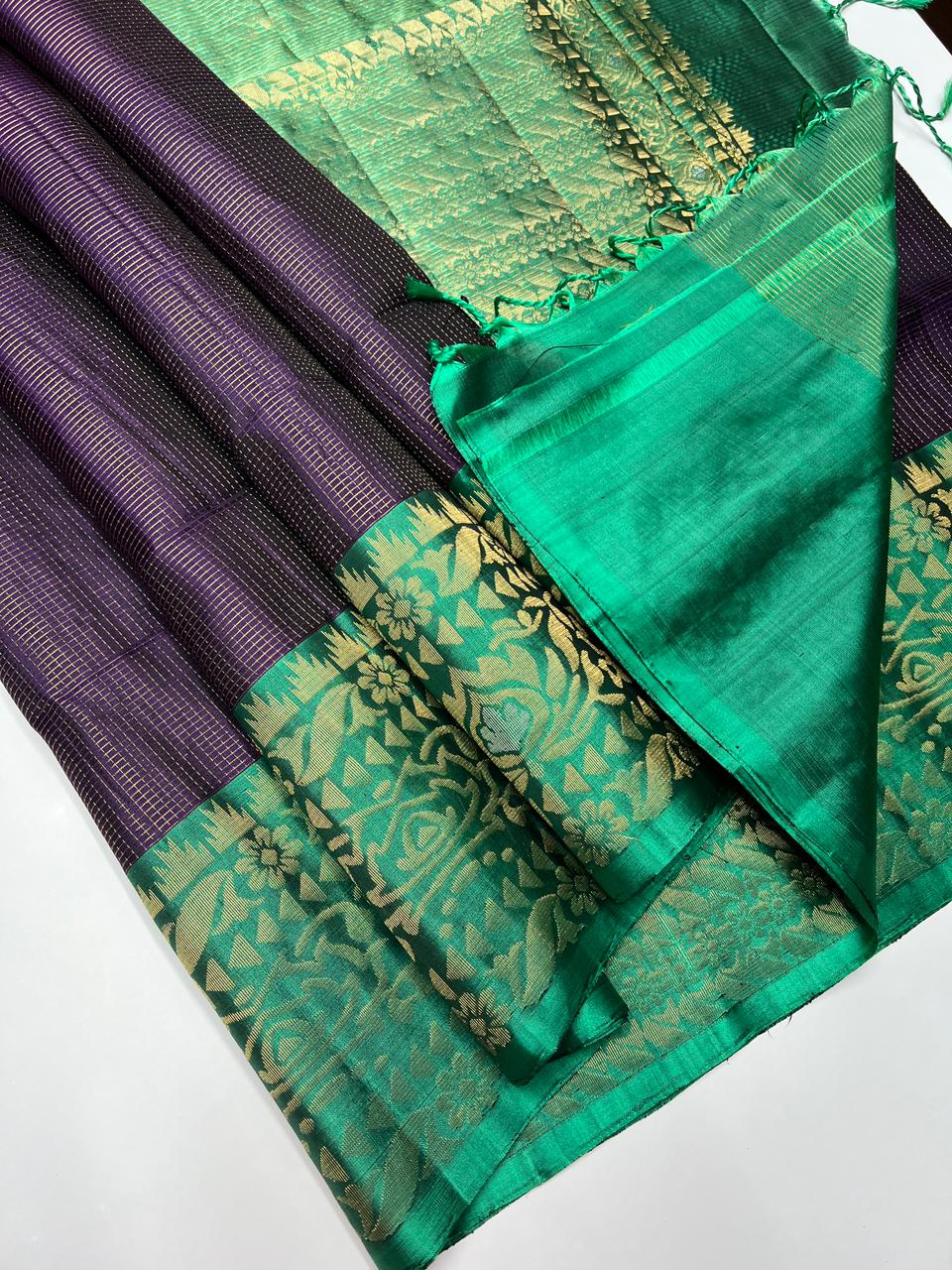 Pure Handloom Soft Silk Saree | Silk Certified