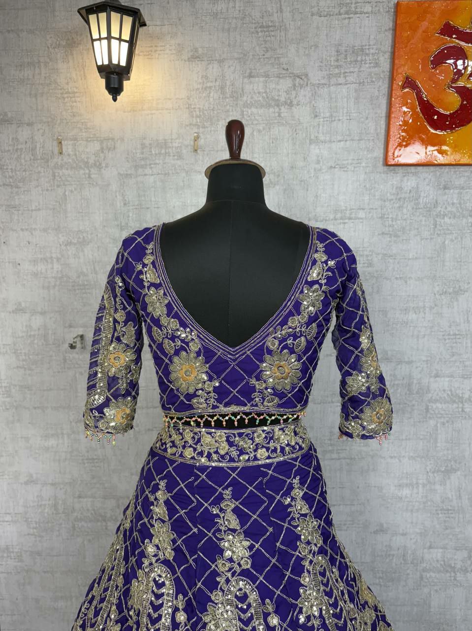 Premium Tubby Silk Lehenga with Sequins Coding Work