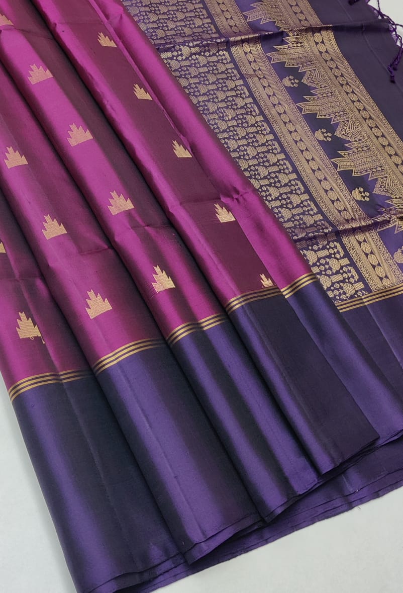 Pure handloom Double warp soft silk saree
Fansy sarees
With silk mark certificate