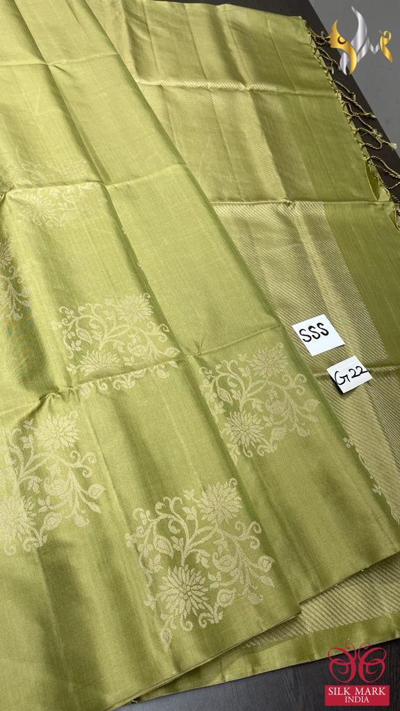 Original kanchipuram handloom double vaarppu  exclusive 240 hooks weaving MODERN TRENDY design  soft silk Sarees*