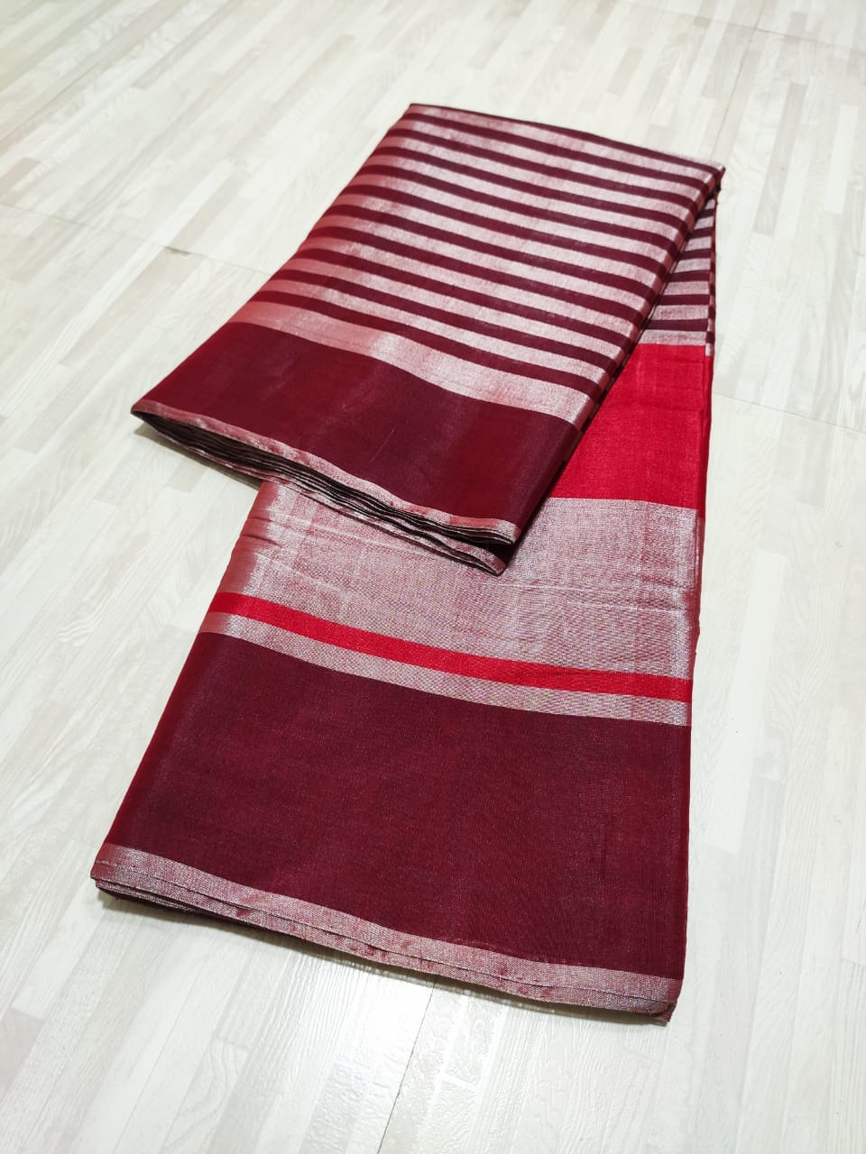Tissue saree saree