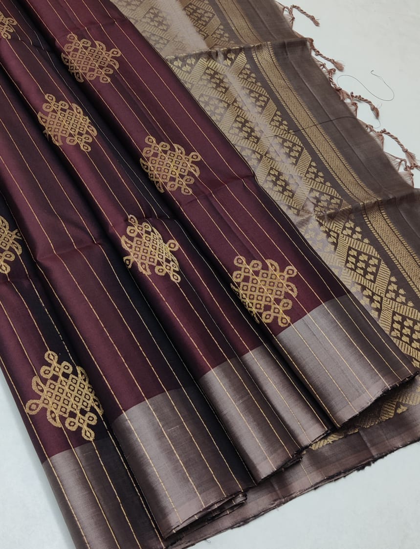 Pure handloom Double warp soft silk saree
Fansy sarees
With silk mark certificate