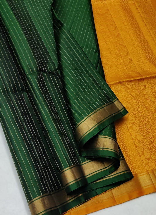 Pure handloom Double warp soft silk saree
Fansy sarees