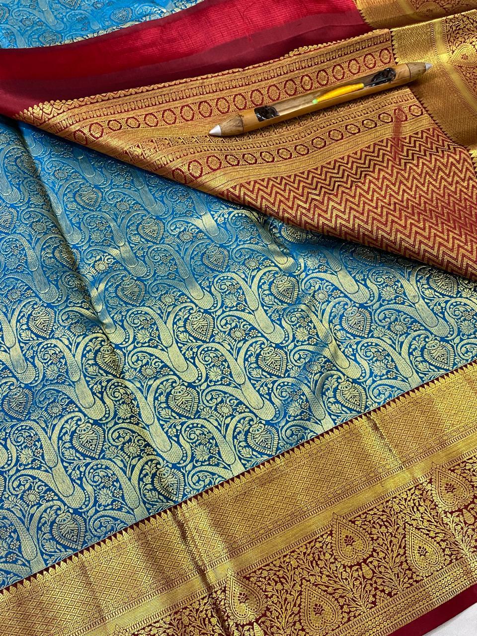 Kanchipuram   Handloom pure silk saree
Beautiful fancy Design