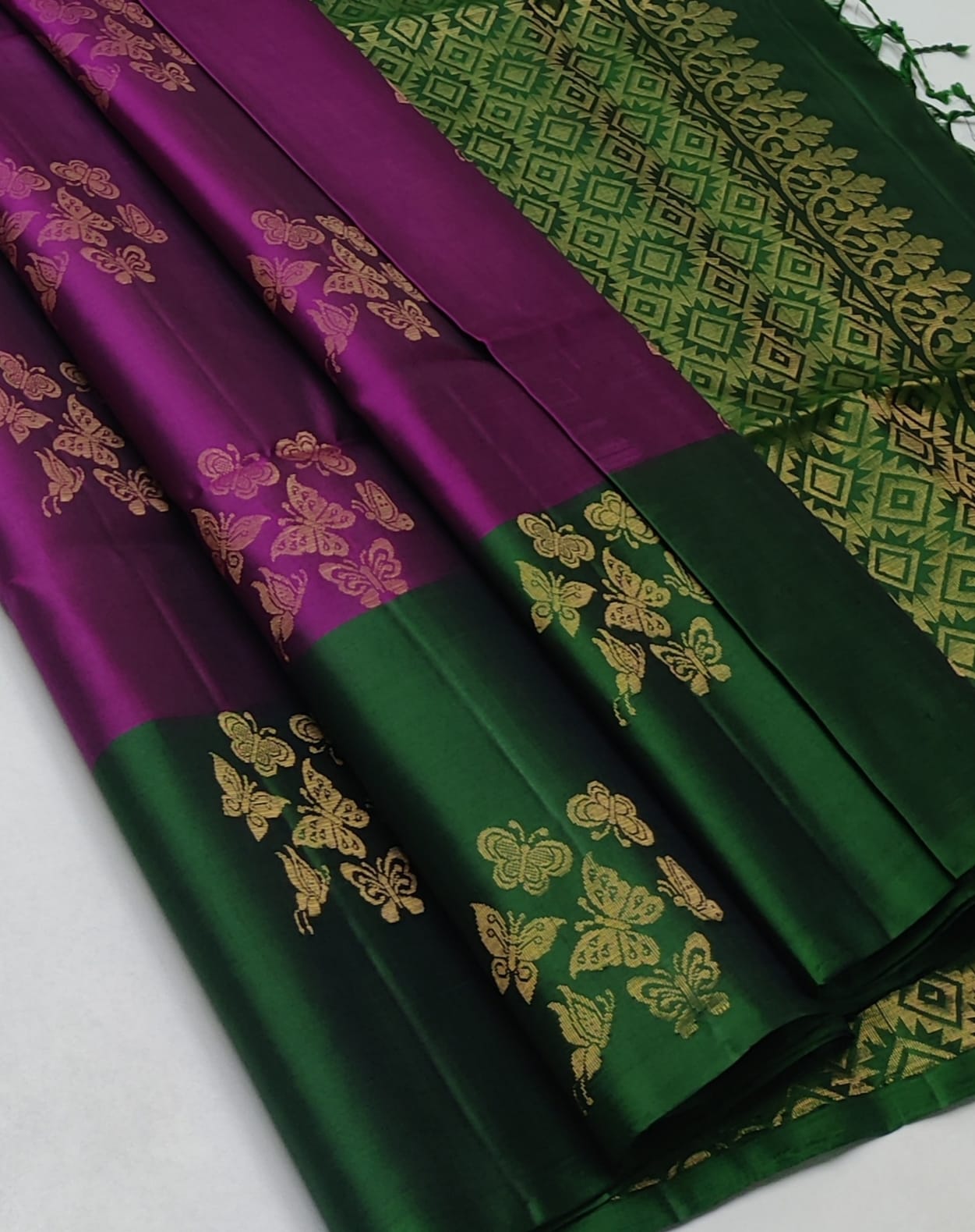 Pure handloom kanchi soft silk sarees
Silk mark certified