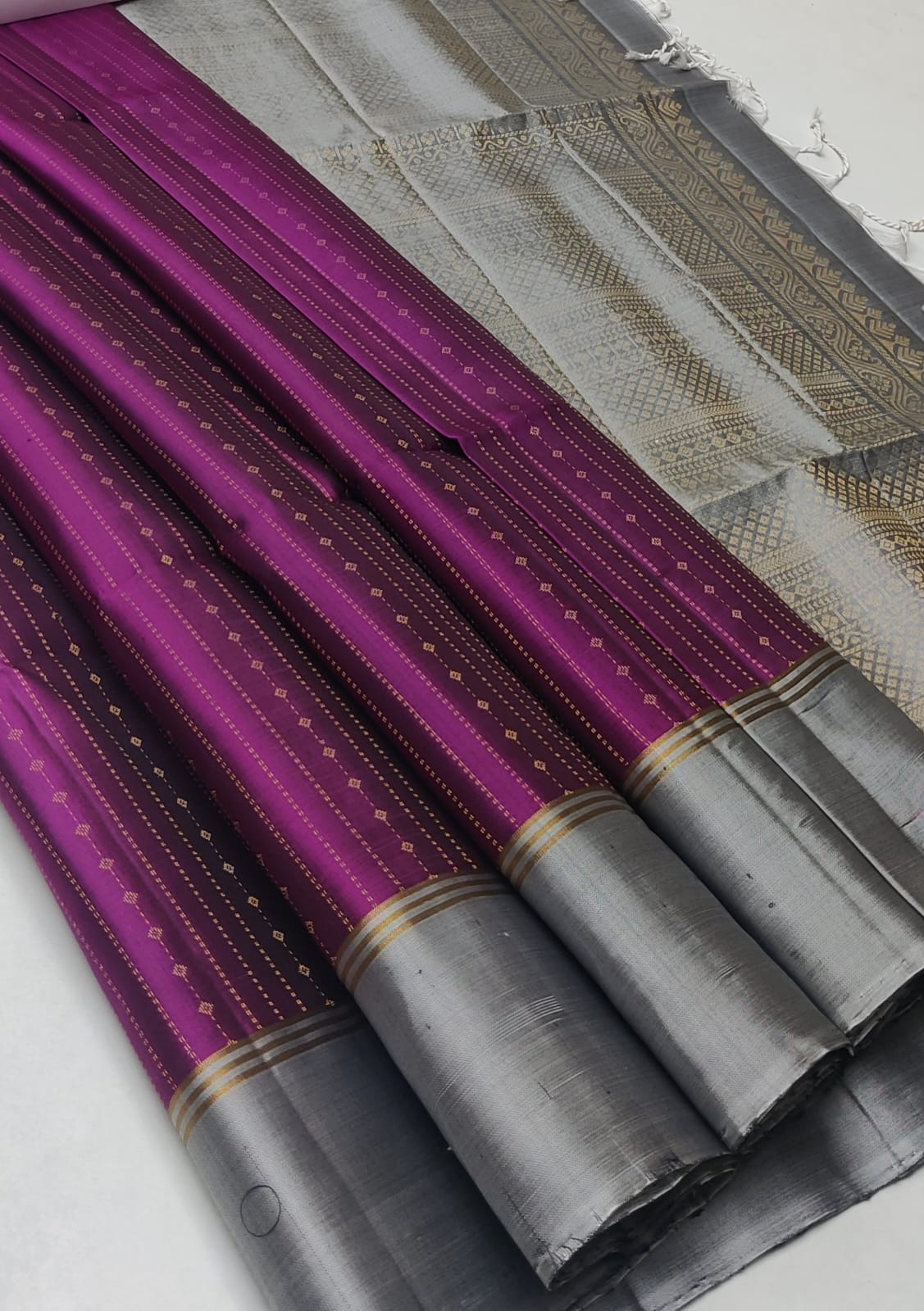 Pure handloom kanchi soft silk sarees
Silk mark certified