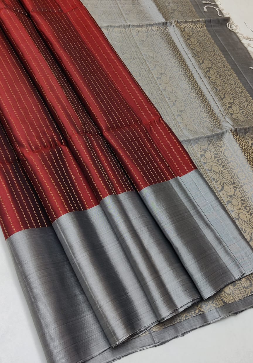 Pure handloom Double warp soft silk saree
Fansy sarees
With silk mark certificate