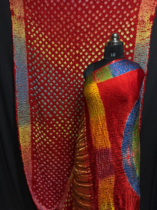 Sibori contrast Saree Fabric Modal Silk Multi Sibori dotts Heavy Tissue pallu
Handcrafted item
Best quality & color
Exclusive collection
