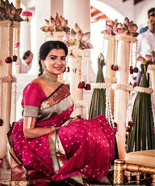 Katan silk saree