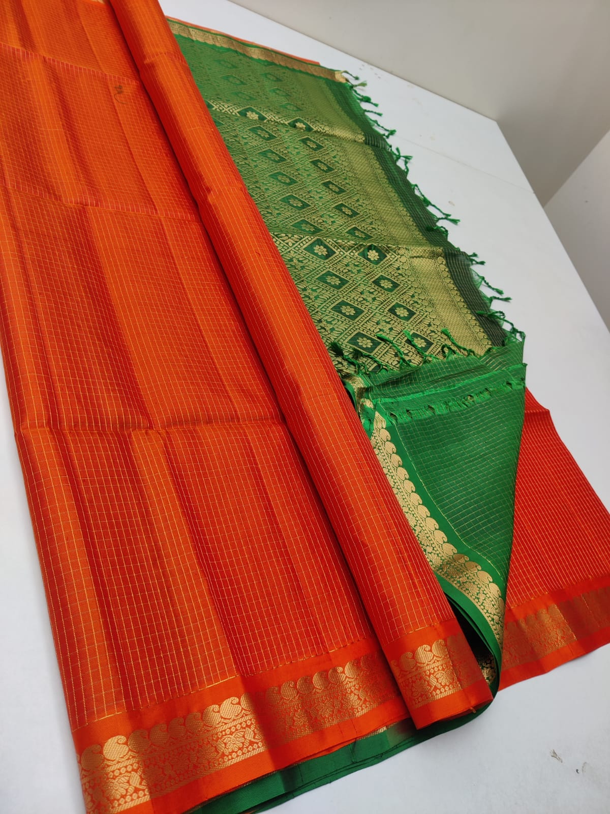 Pure handloom kanchi soft silk sarees
Silk mark certified
