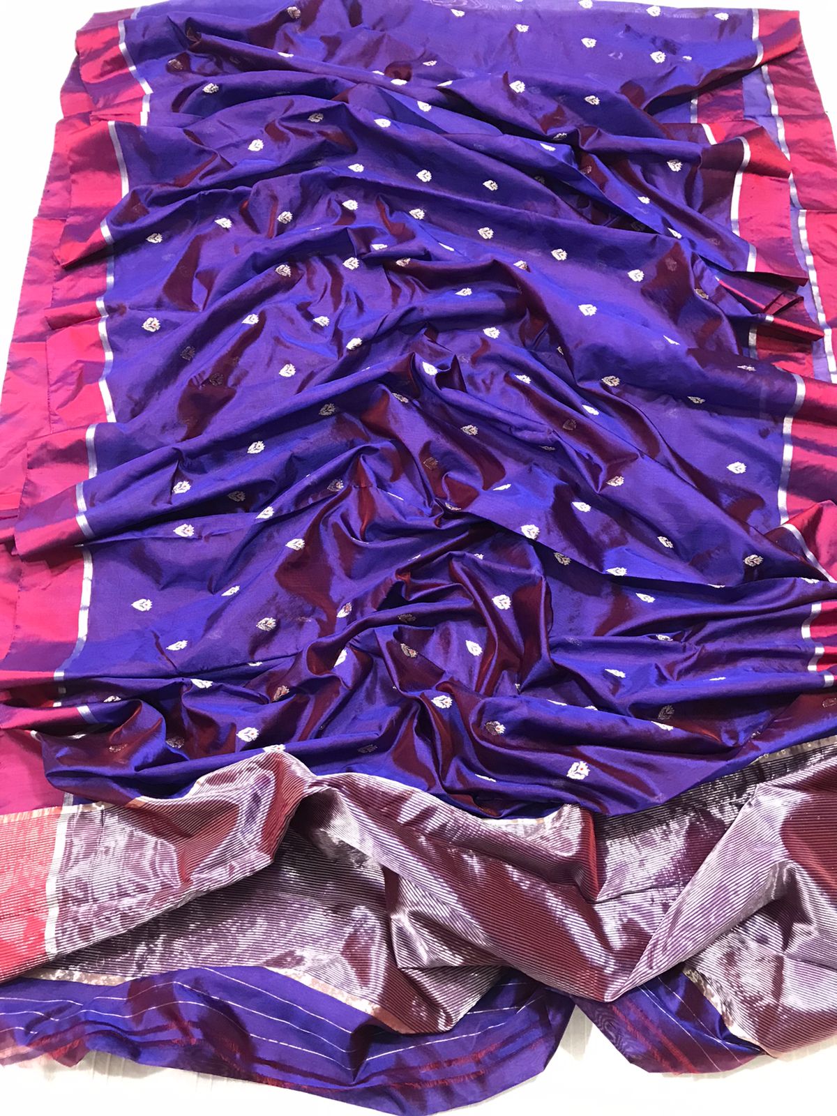 Pattu silk resam border saree