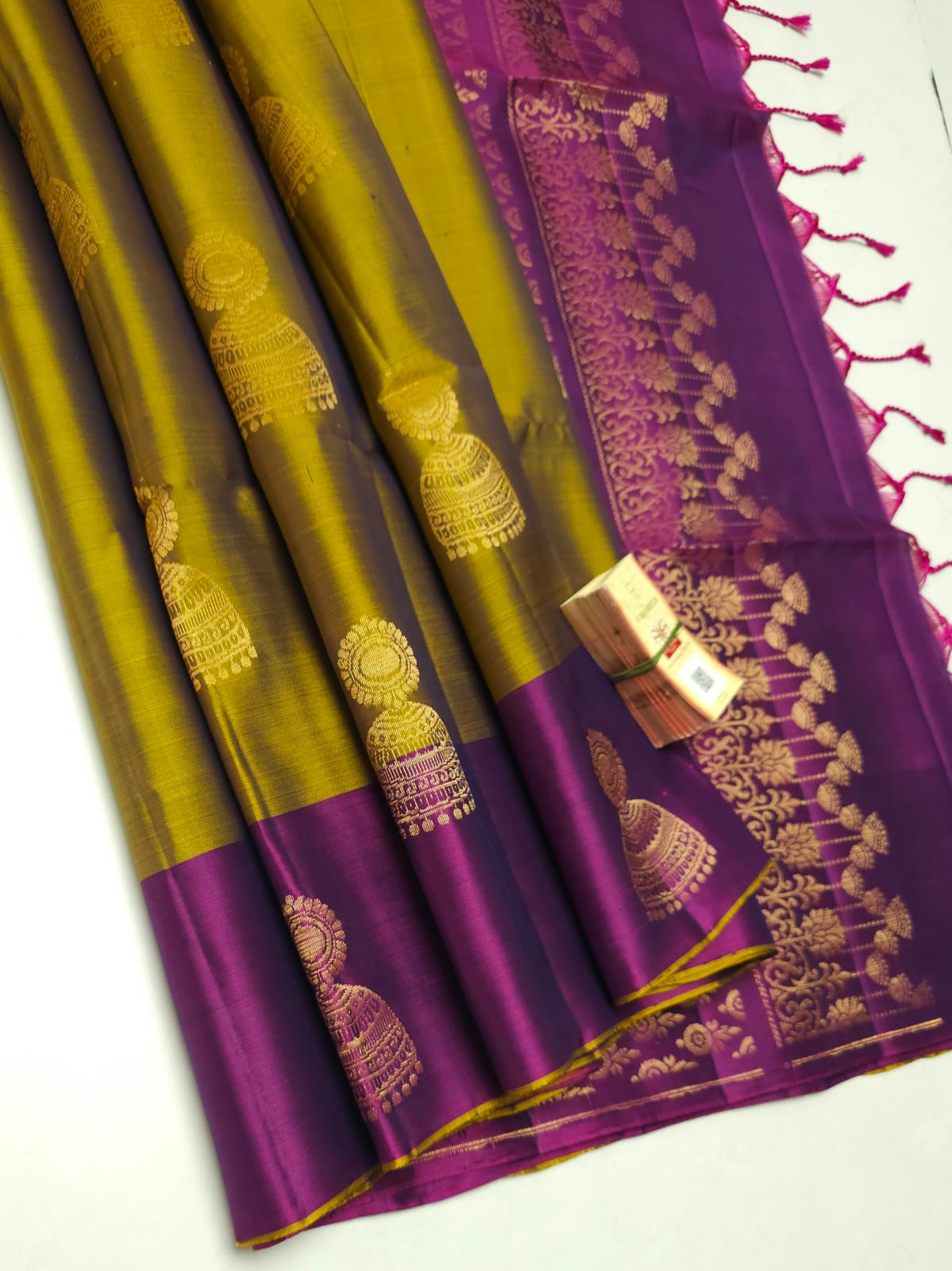 Pure handloom kanchi soft silk sarees
Silk mark certified