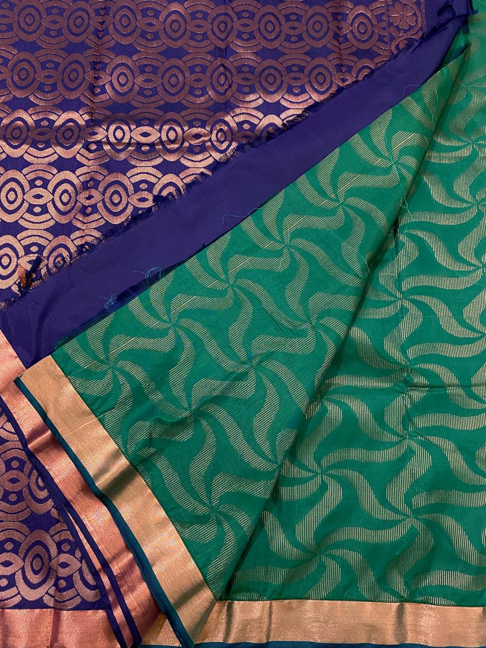 Kanchipuram semi silk saree
Beautiful fancy Design
