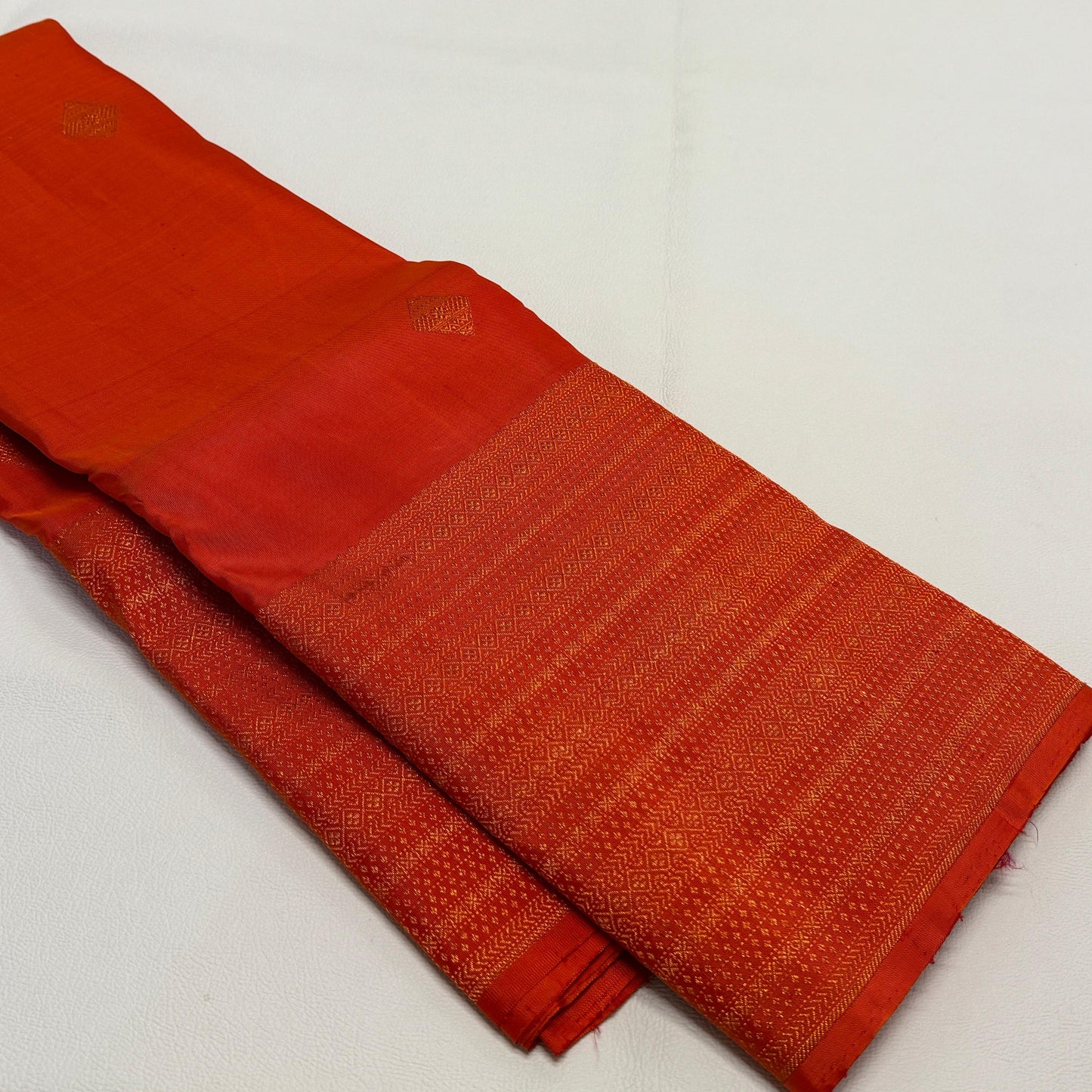 Kanchipuram pure silk handloom double warp self grand pallu and blouse *Double side turning border bridal* 
SILK MARK TAG WITH HOLOGRAM*