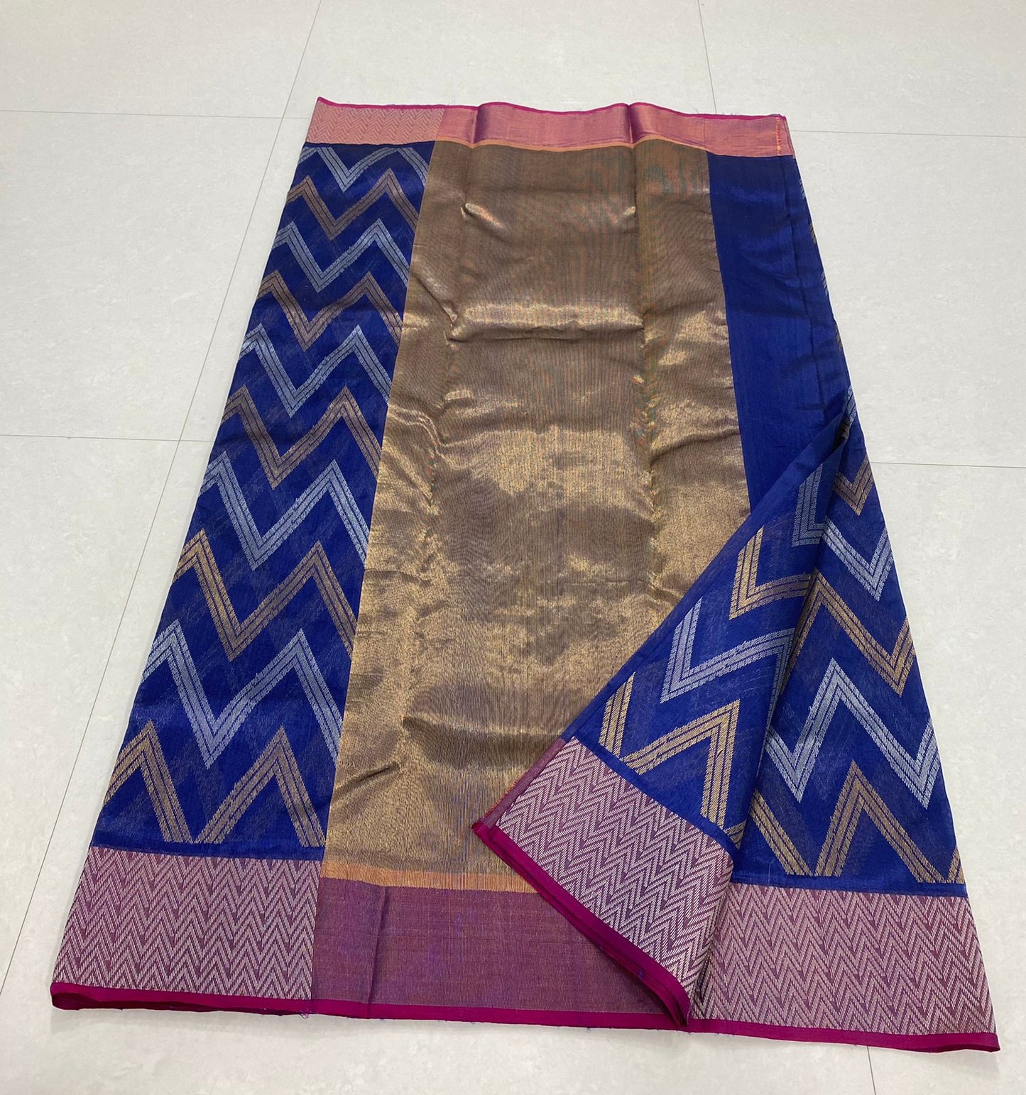 Pattu silk handborder saree