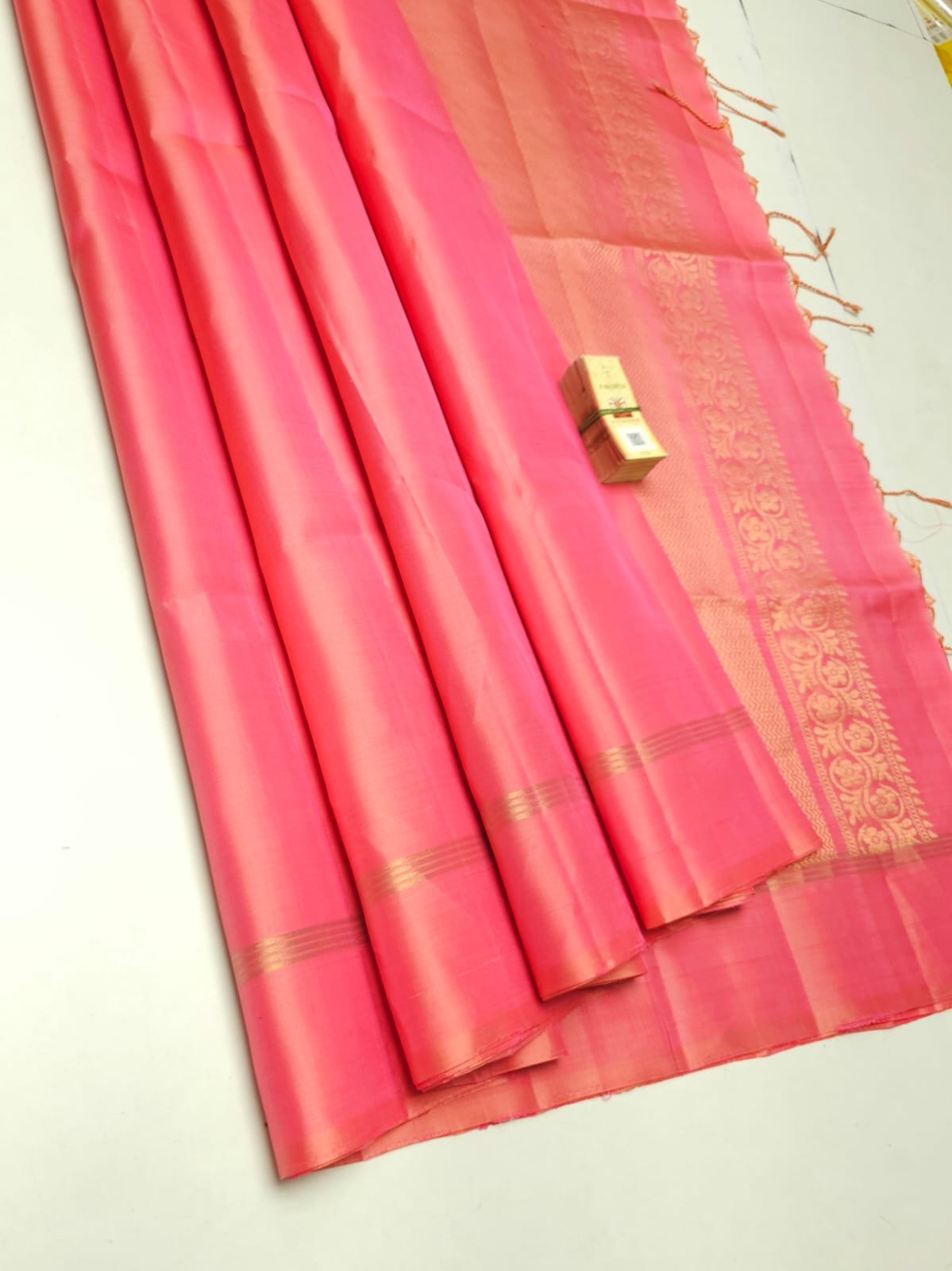 Pure handloom kanchi soft silk sarees
Silk mark certified