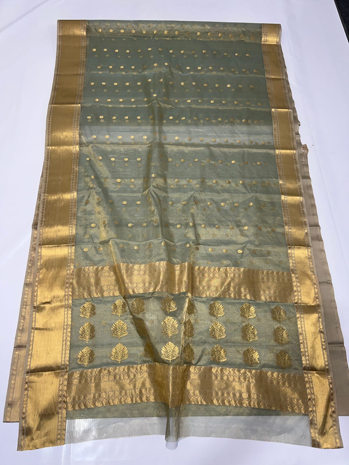 Katan silk tisu saree