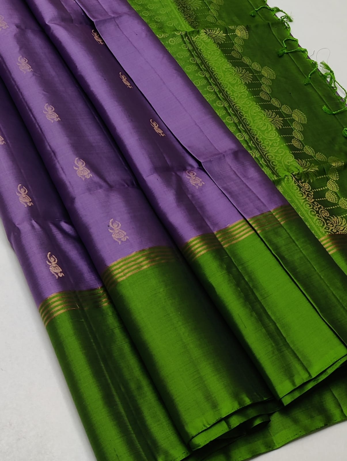 Pure handloom Double warp soft silk sareeFansy sarees
With silk mark certificate