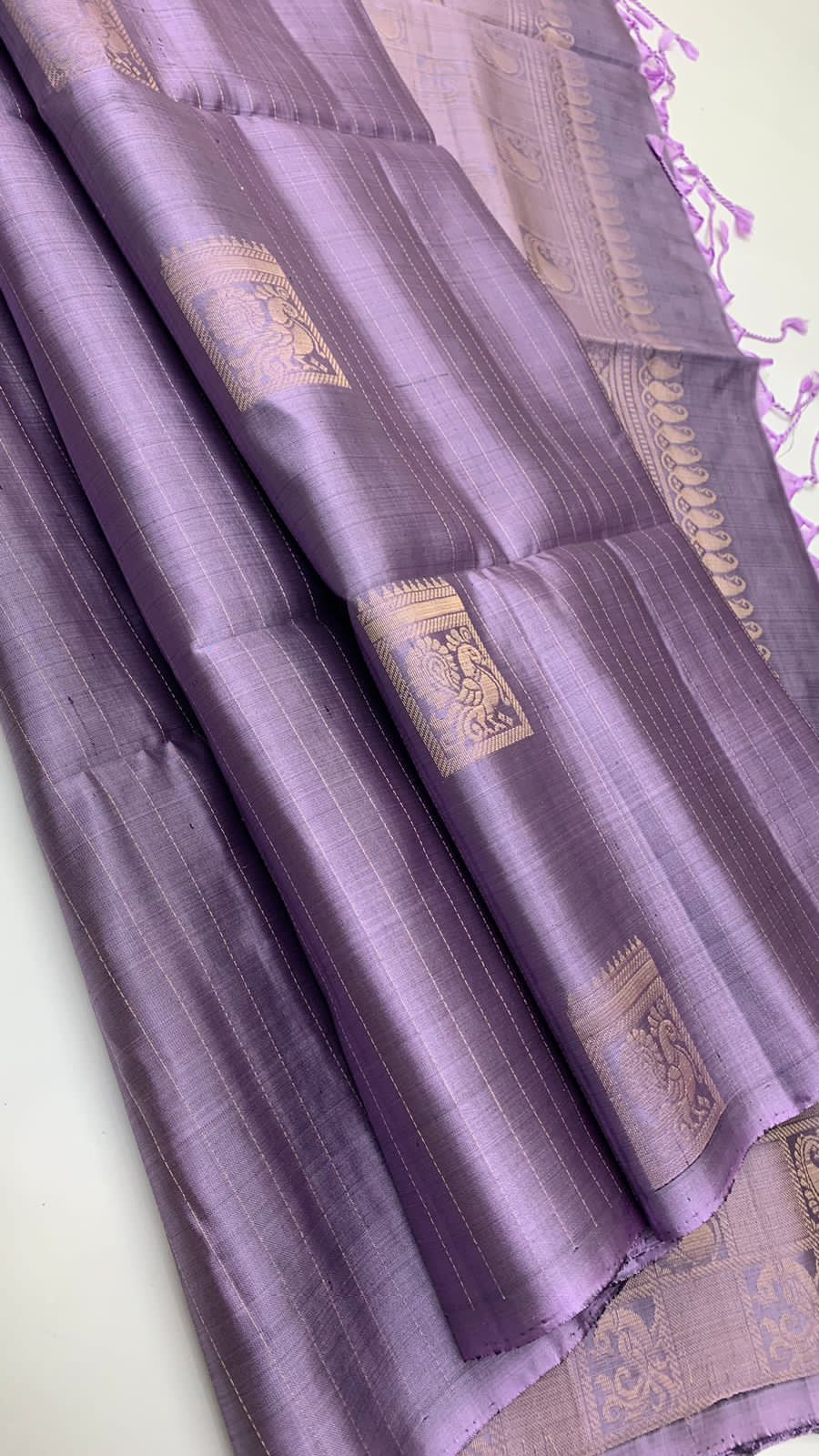 Pure handloom bhutta design borderless Double warp soft silk sarees collections ..with contrast Pallu and blouse