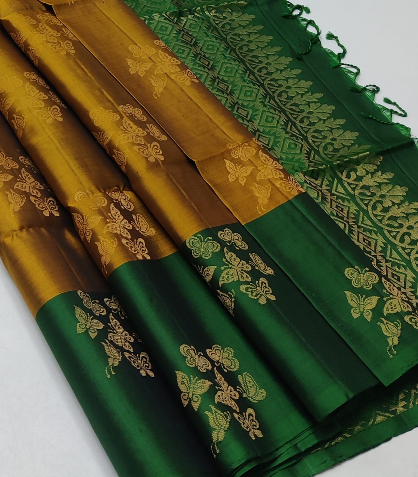 Pure handloom kanchi soft silk sarees
Silk mark certified