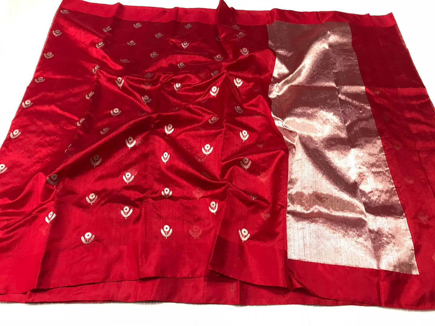 Pattu silk resam border saree