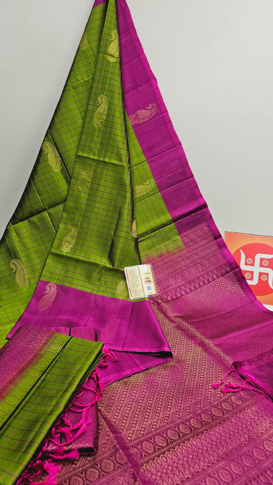 Pure handloom kanchi soft silk sarees
Silk mark certified