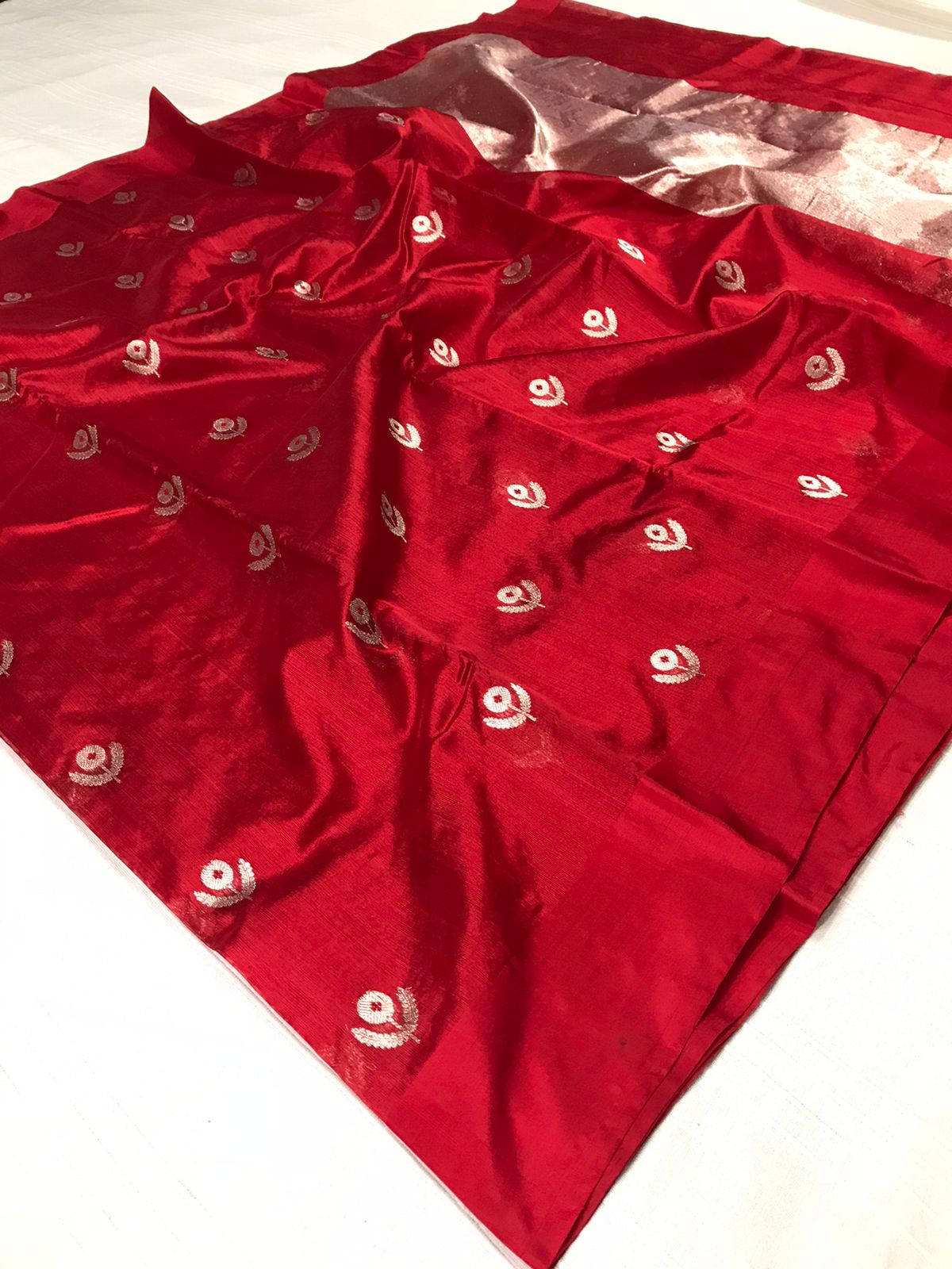Pattu silk resam border saree