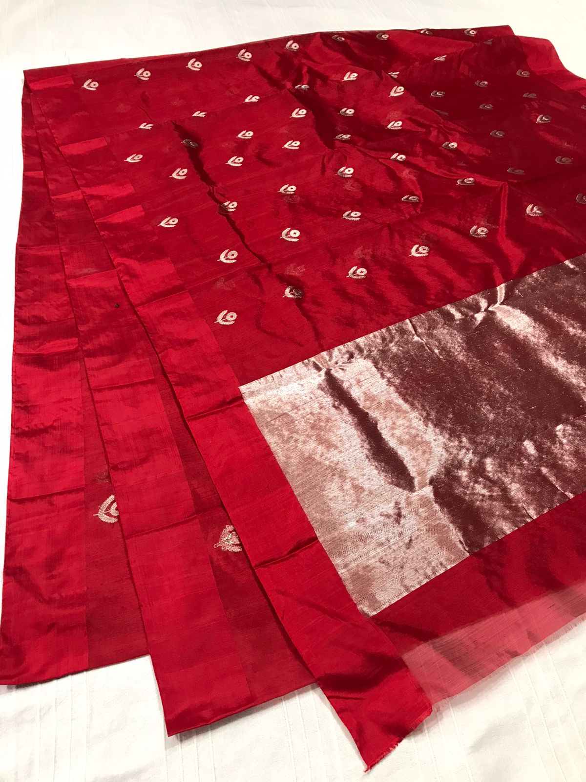 Pattu silk resam border saree