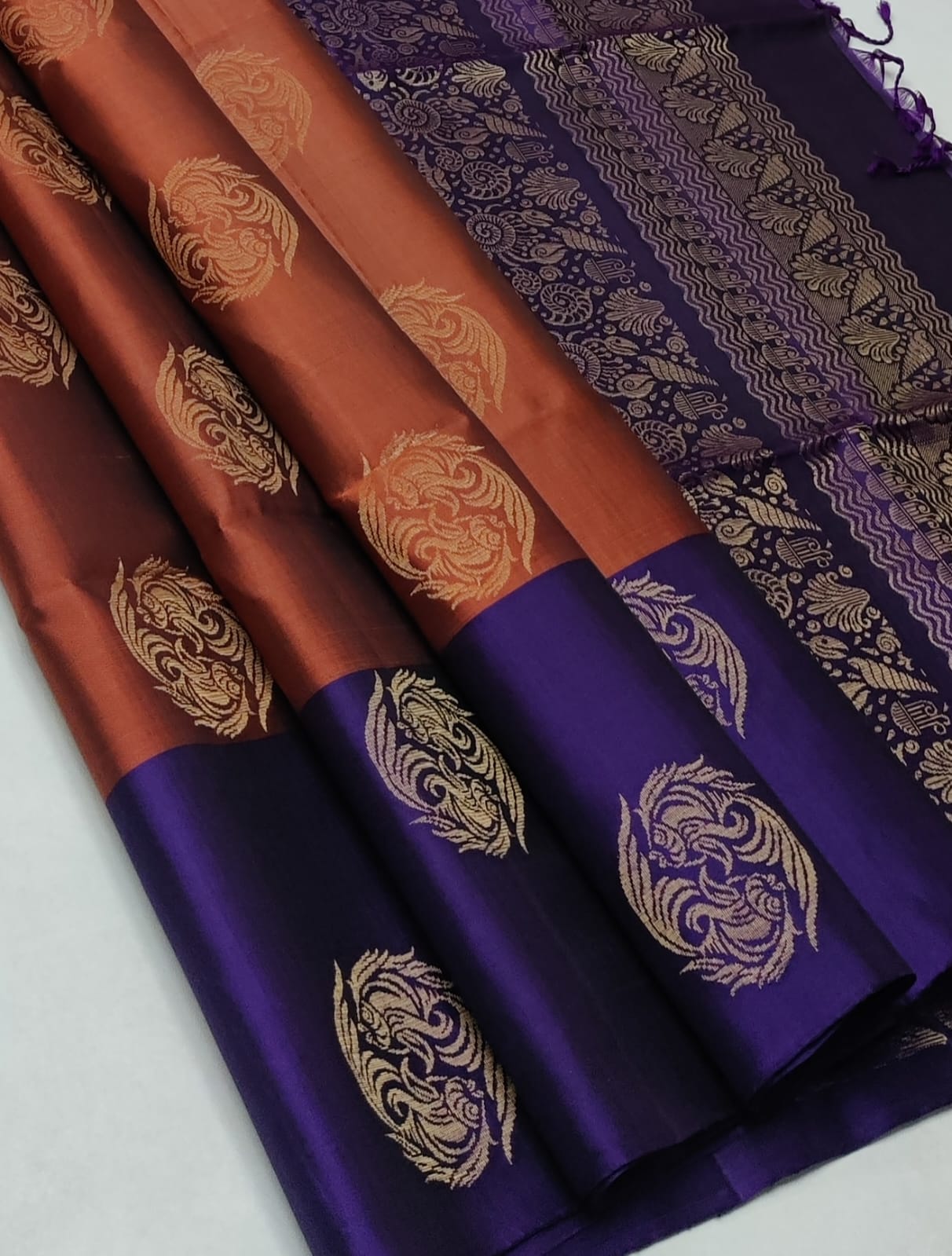 Pure handloom kanchi soft silk sarees
Silk mark certified