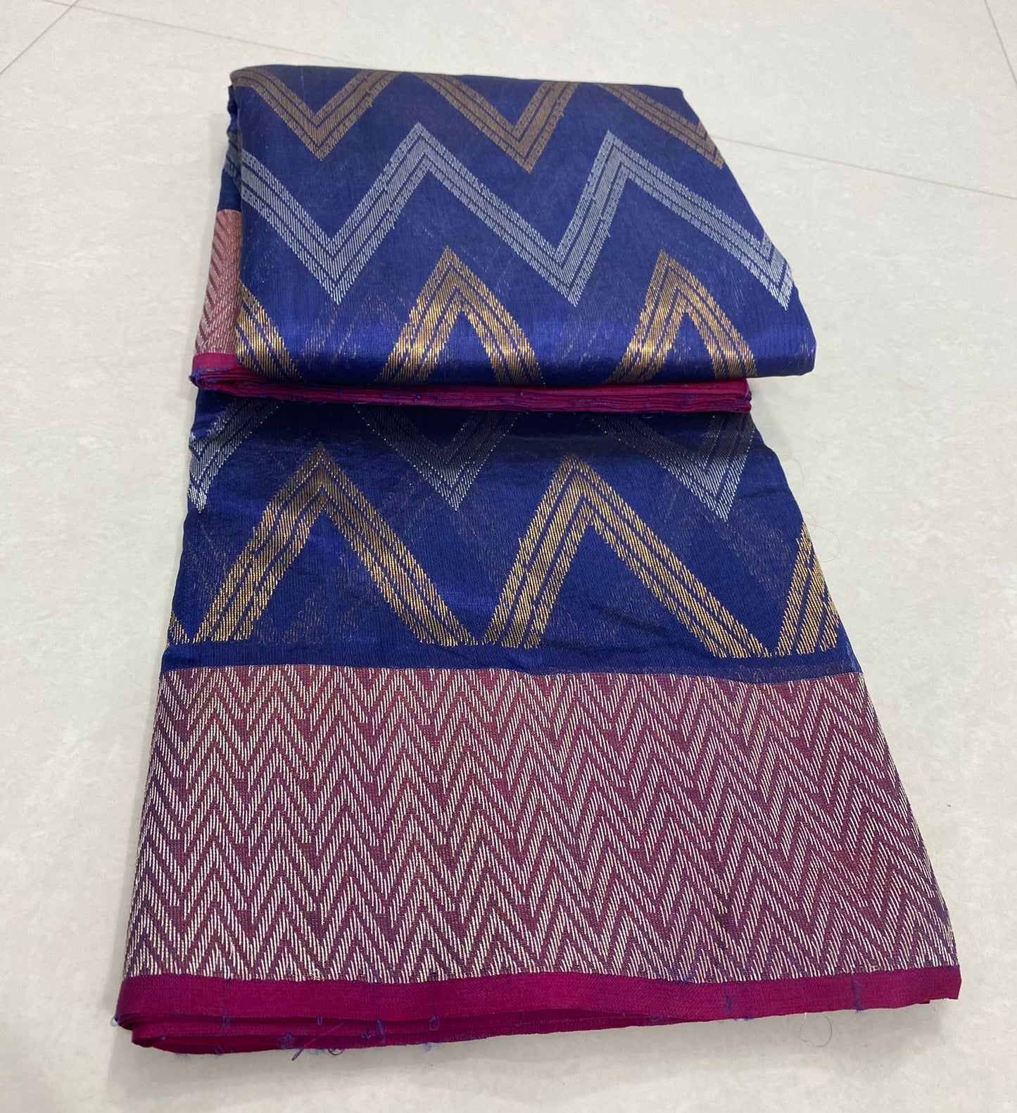 Pattu silk handborder saree