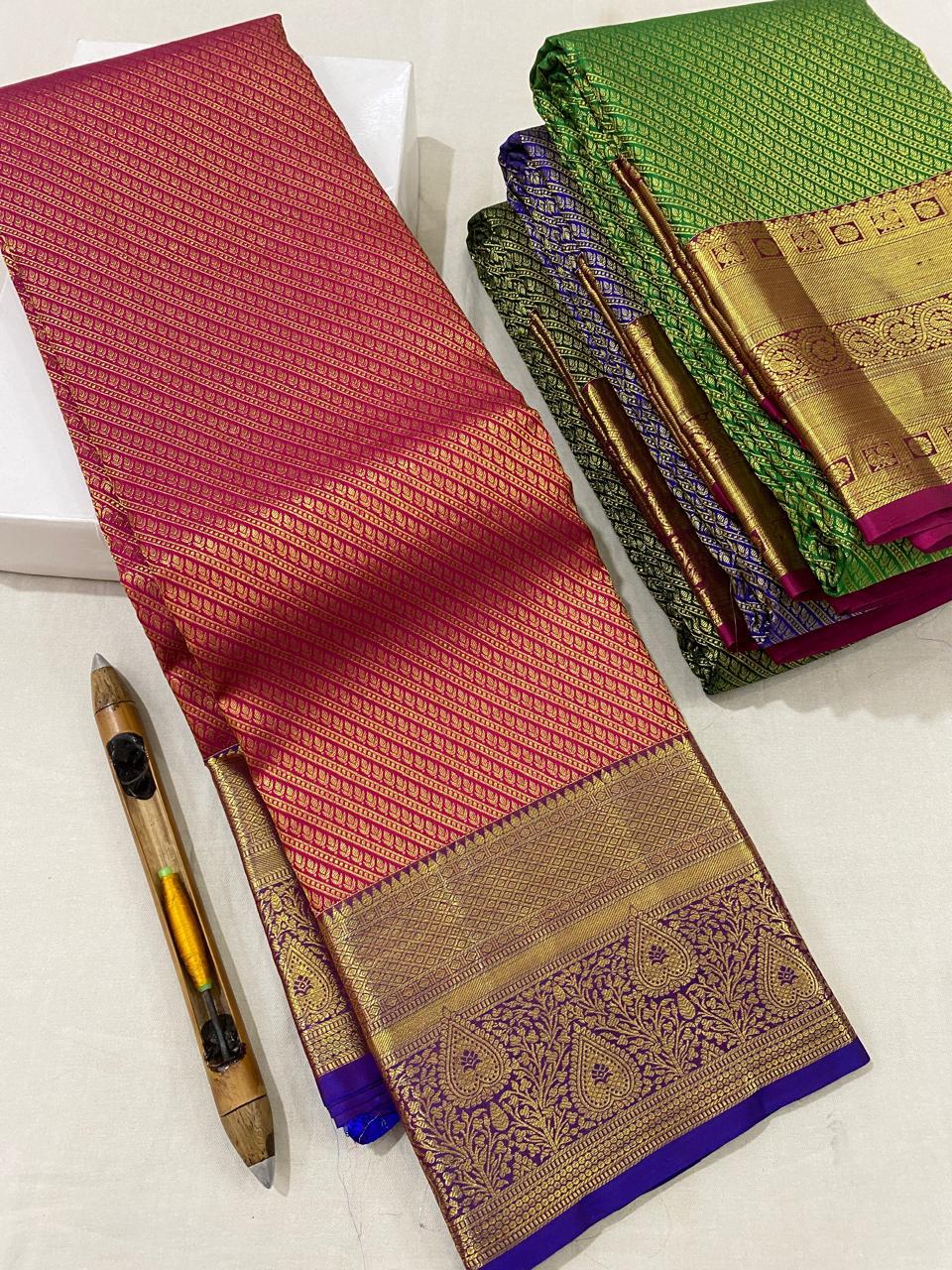 Kanchipuram   Handloom pure silk saree
Beautiful fancy Design
