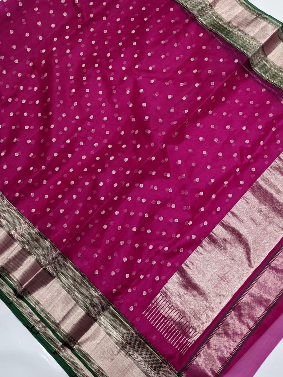 Katan silk saree