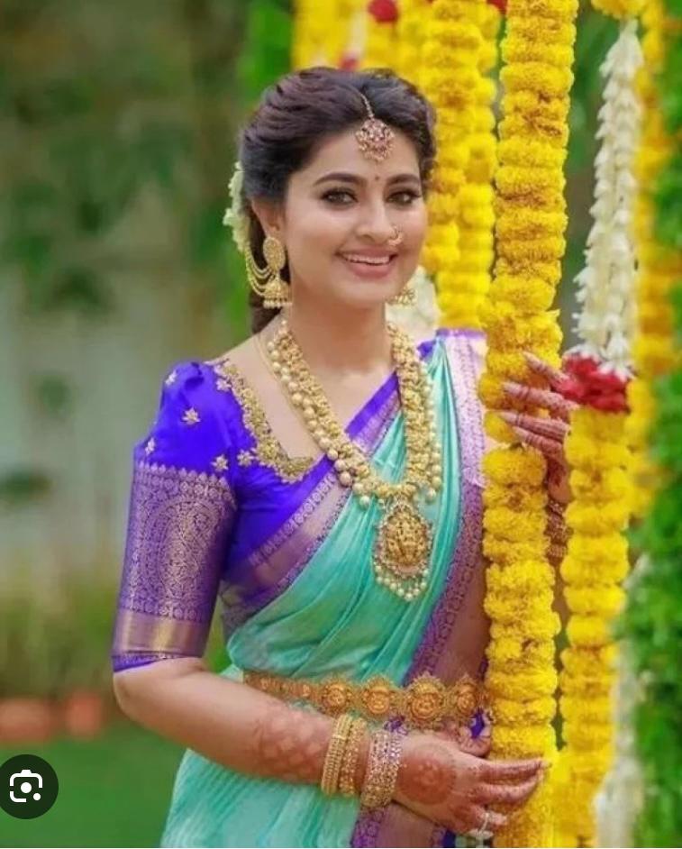 Kanchipuram Handloom pure silk saree
Beautiful fancy Design 
gold zari fancy Korvai border wedding beautiful type sarees*