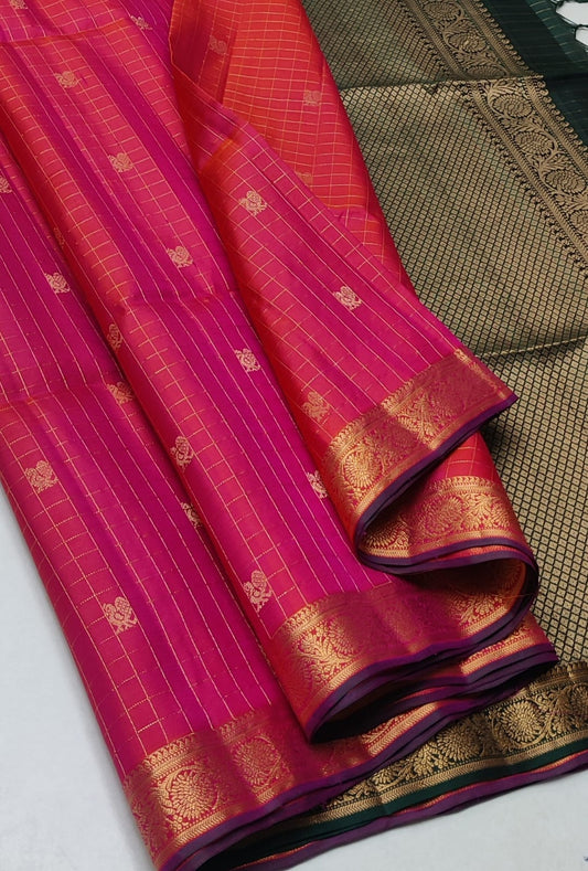 Pure handloom kanchi soft silk sarees
Silk mark certified