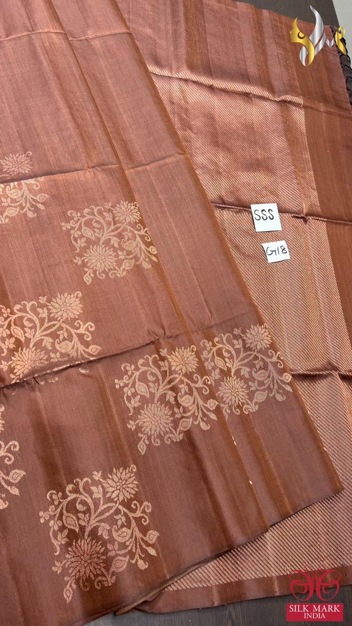 Original kanchipuram handloom double vaarppu  exclusive 240 hooks weaving MODERN TRENDY design  soft silk Sarees*