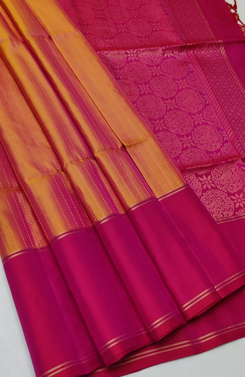 Pure handloom Double warp soft silk saree
Fansy sarees
With silk mark certificate