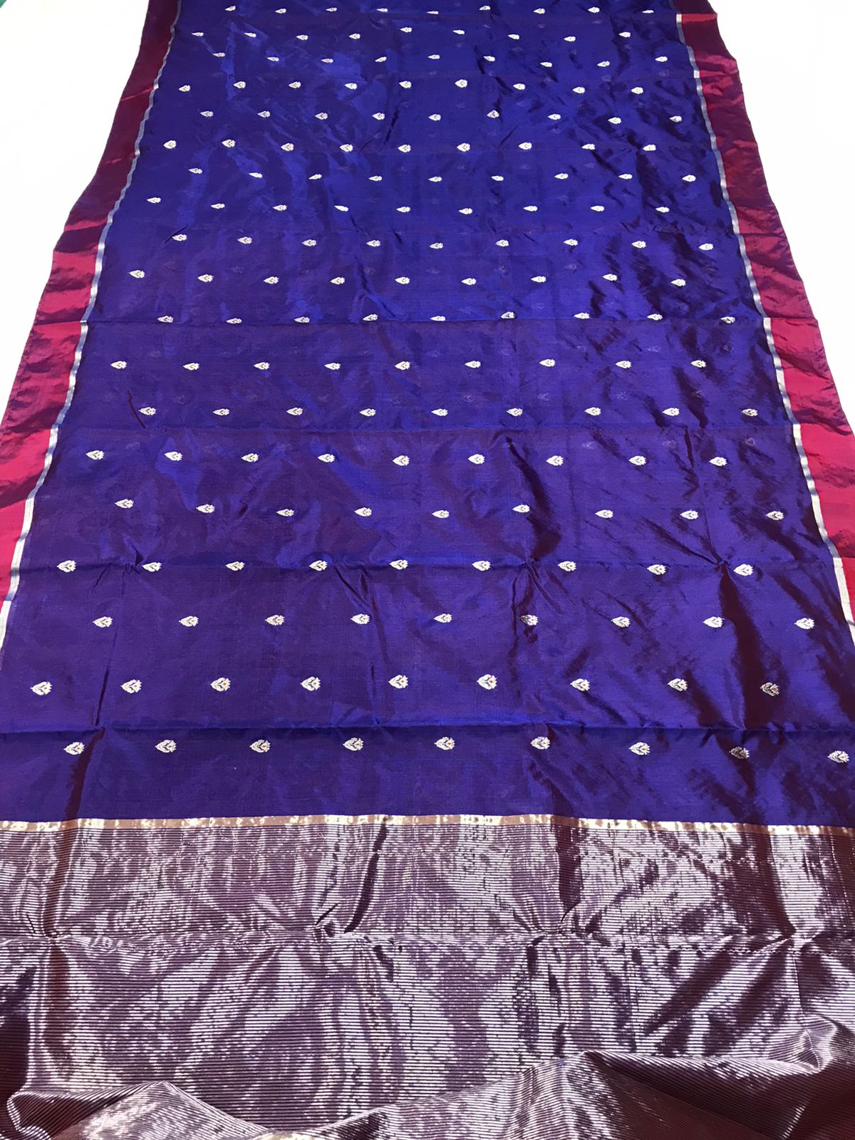 Pattu silk resam border saree
