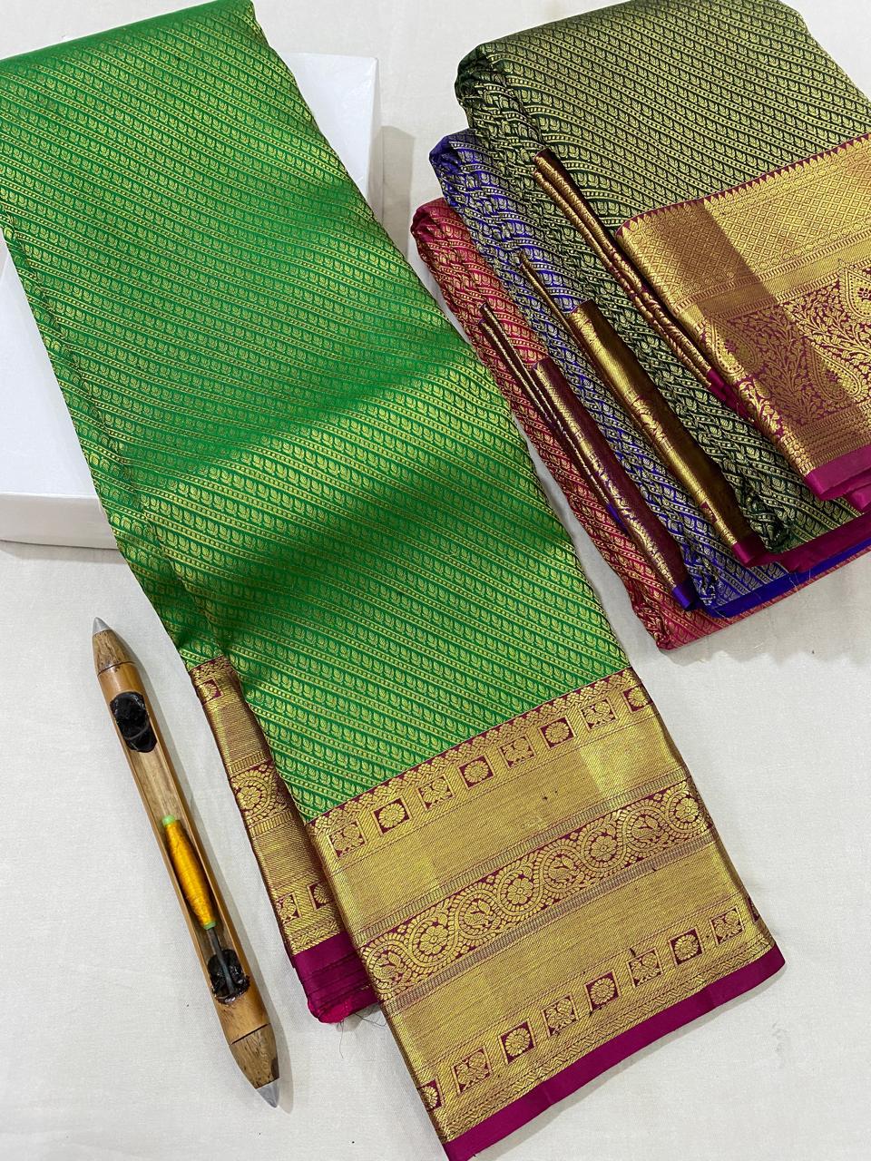 Kanchipuram   Handloom pure silk saree
Beautiful fancy Design