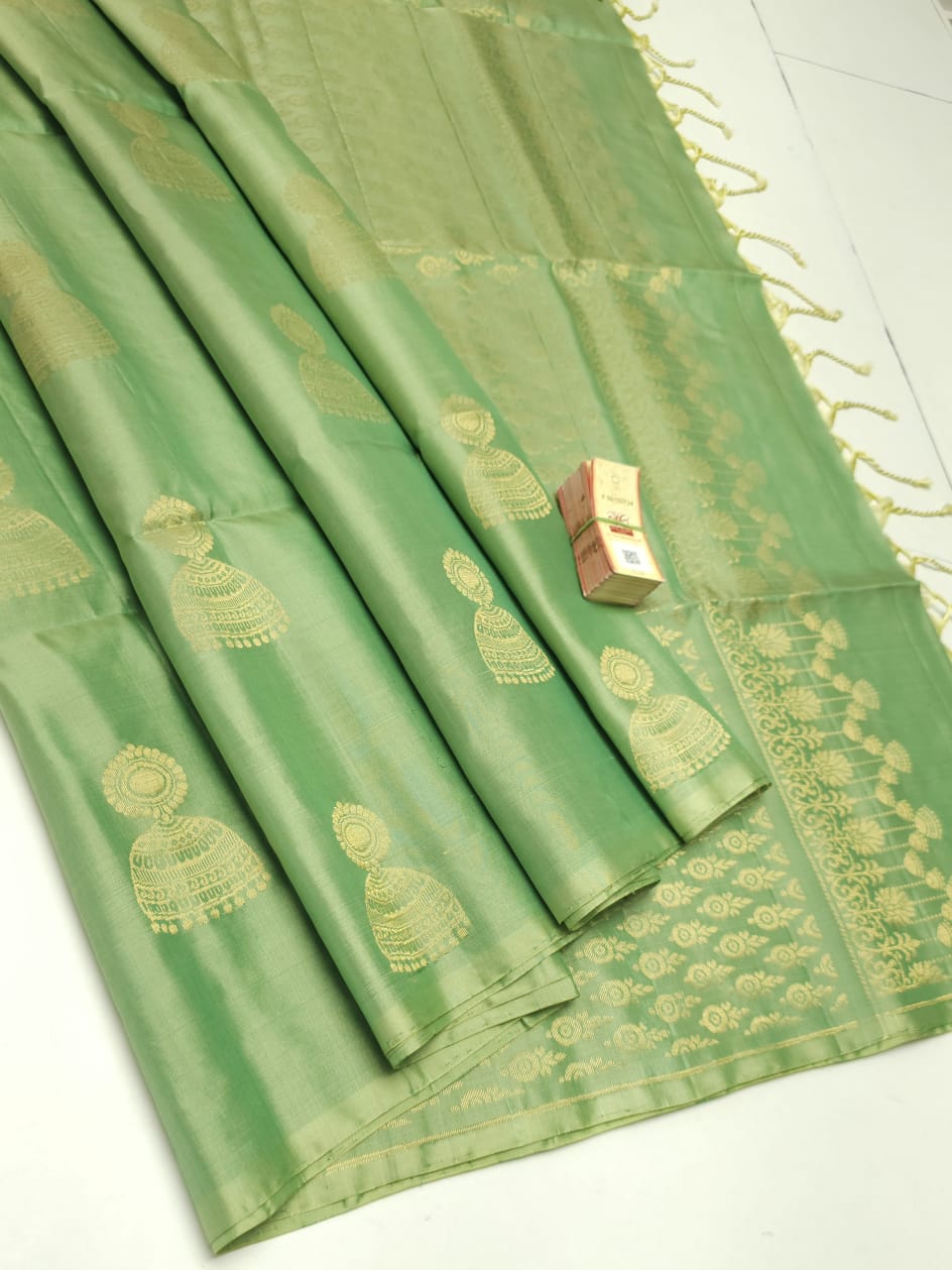 Pure handloom kanchi soft silk sarees
Silk mark certified