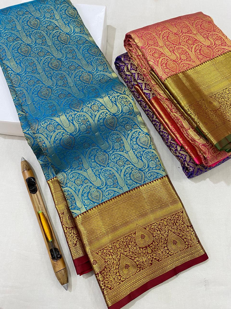 Kanchipuram   Handloom pure silk saree
Beautiful fancy Design