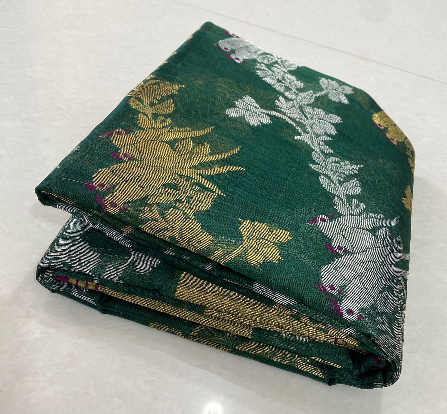 Pattu silk handborder saree