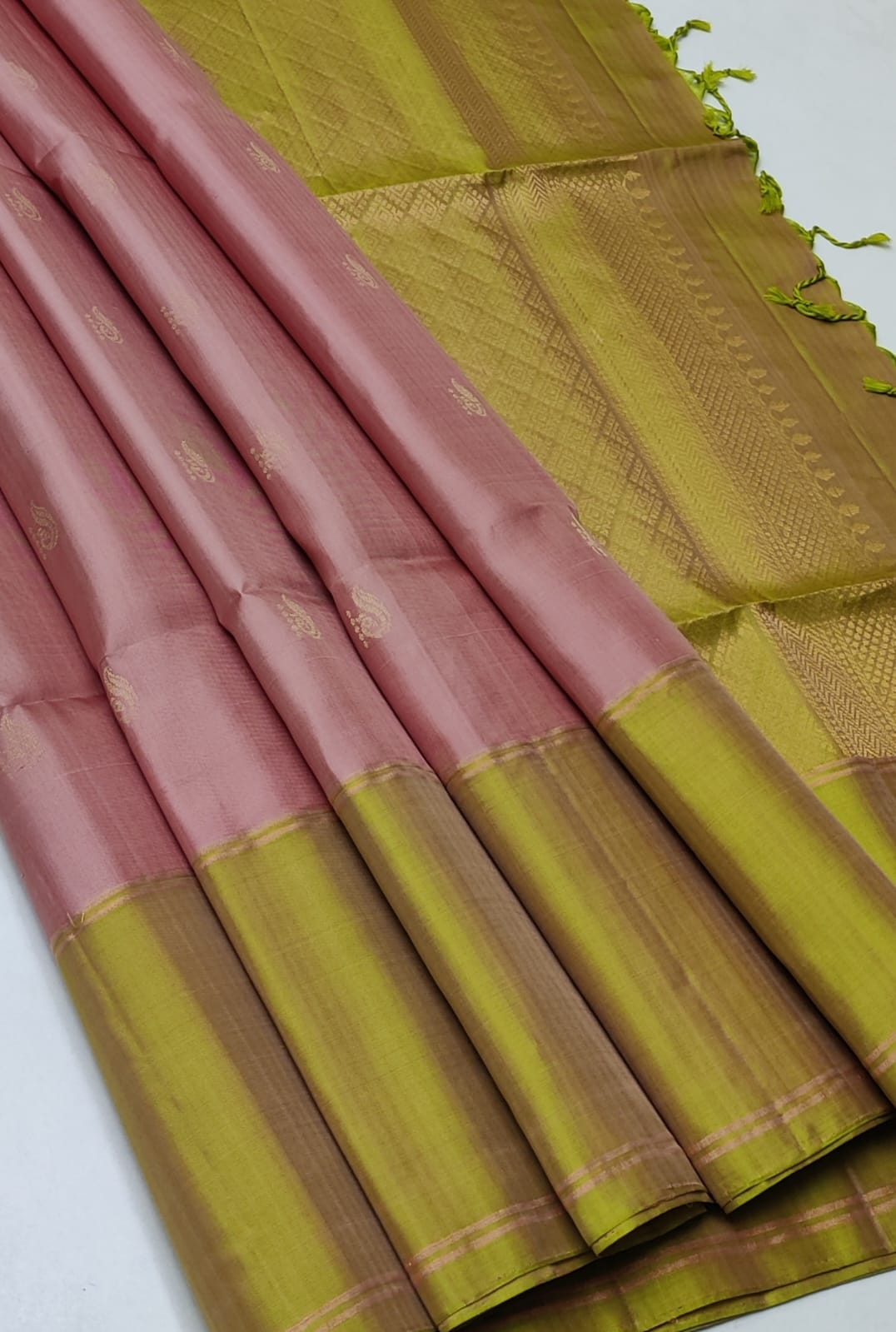 Pure handloom Double warp soft silk sareeFansy sarees
With silk mark certificate