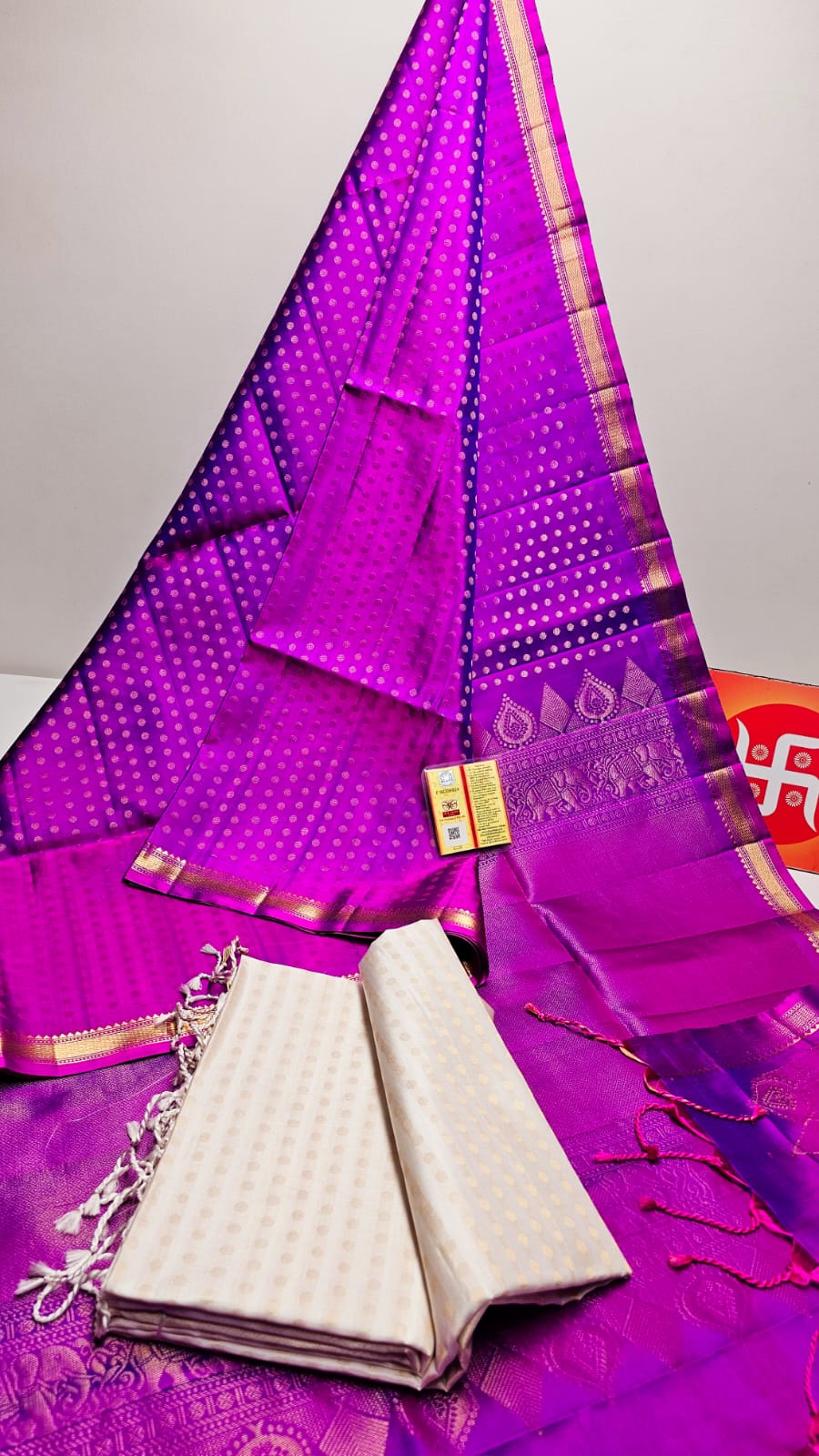 Pure handloom kanchi soft silk sarees
Silk mark certified