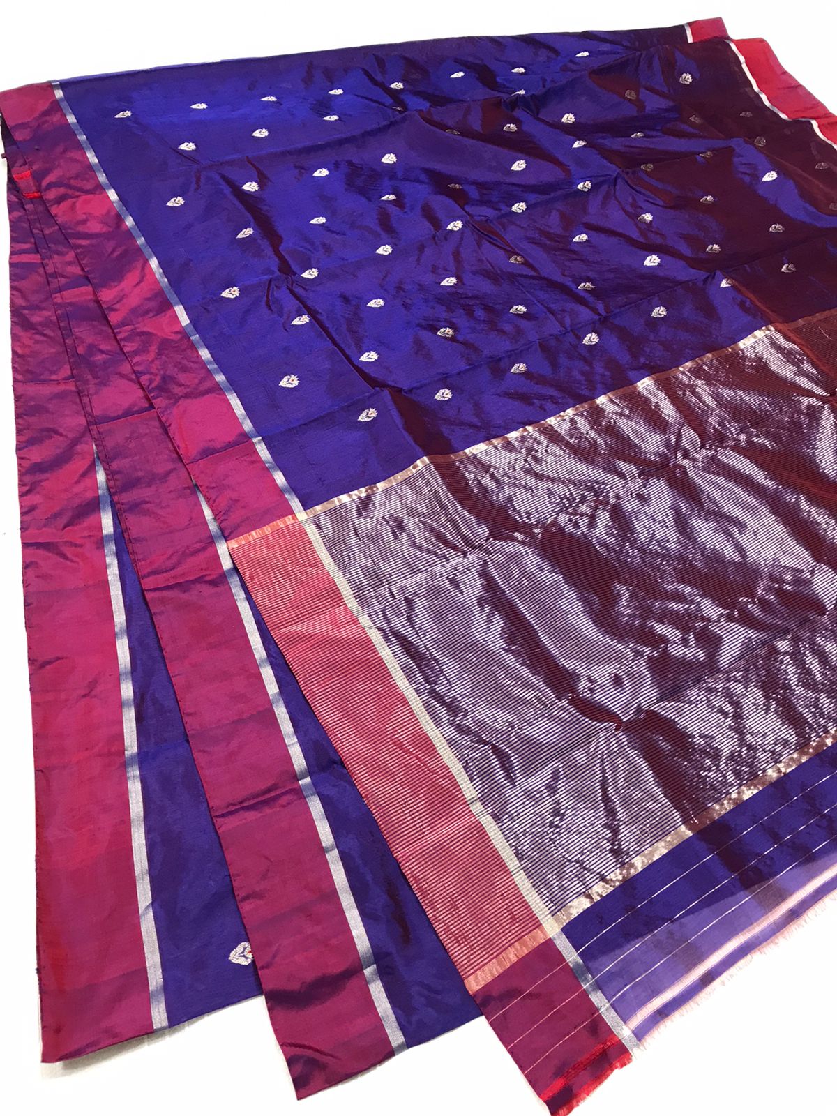 Pattu silk resam border saree